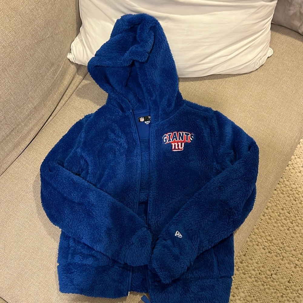 Boys fleece NY Giants jacket